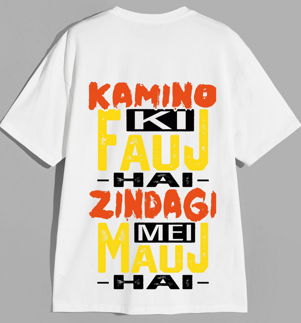 White T-Shirt For Mens